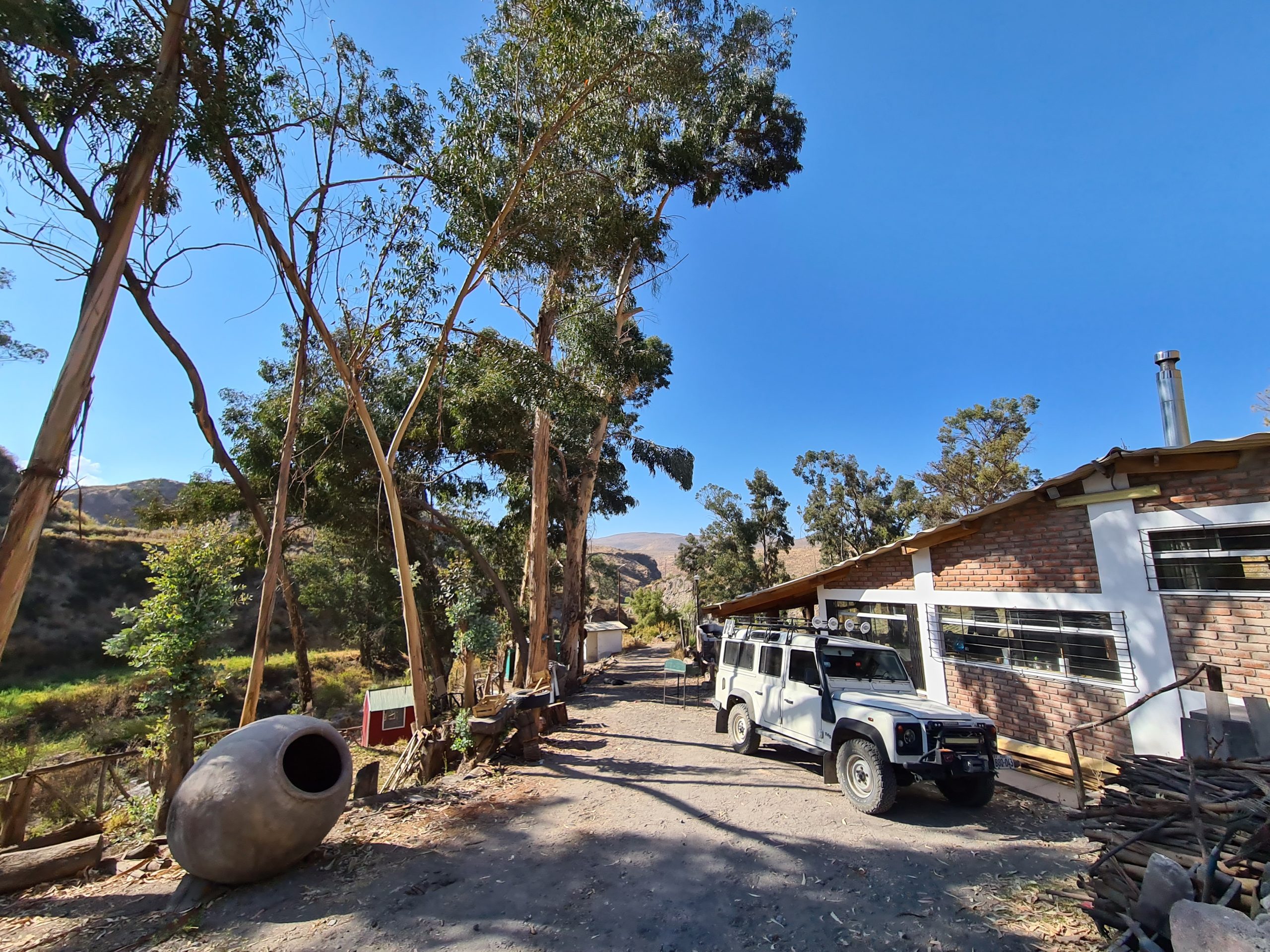 Patio exterior | La Calera Lodge